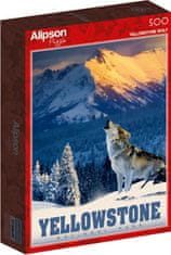 Alipson Puzzle Yellowstone volk 500 kosov