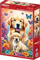 Alipson Puzzle Mother's love: Dogs 1000 kosov