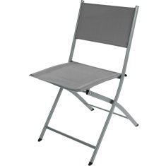 tectake Bistro set zložljiv, za 2 osebi UV-obstojen UV-obstojen - Siva