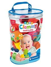 Clementoni Clemmy baby - 40 kock v plastični vrečki