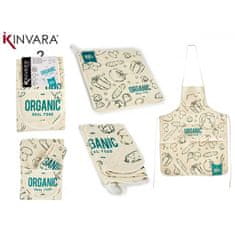 Kinvara Kuhinjski set - Predpasnik+ krpa- ORGANIC