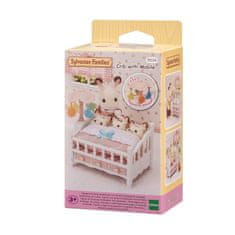 Sylvanian Families Posteljica z vrtiljakom