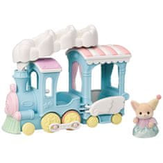 Sylvanian Families Plavajoči oblak mavrični vlak