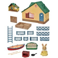 Sylvanian Families Darilni set Brunarica (zelena streha)