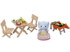 Sylvanian Families Piknik set z žarom, Slončica 