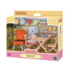 Sylvanian Families Piknik set z žarom, Slončica 