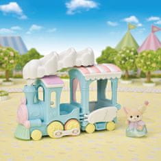 Sylvanian Families Plavajoči oblak mavrični vlak