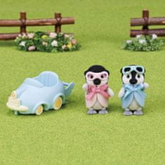 Sylvanian Families Penguin Babies Ride 'N Play