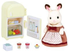 Sylvanian Families Komplet mamice Čokoladnih zajčkov (hladilnik)