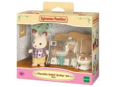 Sylvanian Families Komplet bratov Čokoladnih zajčkov (kopalnica)