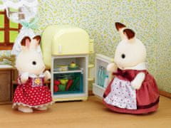 Sylvanian Families Komplet mamice Čokoladnih zajčkov (hladilnik)