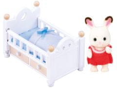 Sylvanian Families Set čokoladnih zajčkov mladičkov (otroška posteljica)