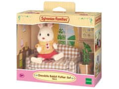 Sylvanian Families Komplet očeta Čokoladnih zajčkov (kavč)