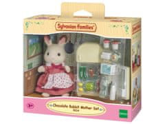 Sylvanian Families Komplet mamice Čokoladnih zajčkov (hladilnik)