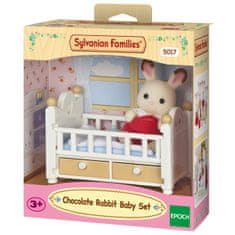 Sylvanian Families Set čokoladnih zajčkov mladičkov (otroška posteljica)