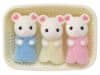 Sylvanian Families Trojčki marshmallow miši