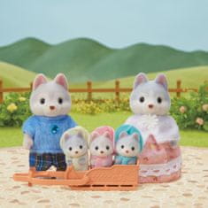 Sylvanian Families Družina haskijev