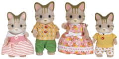 Sylvanian Families Družina črtastih mačk