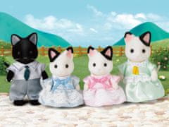 Sylvanian Families Družina mačk taksedo