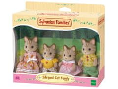 Sylvanian Families Družina črtastih mačk