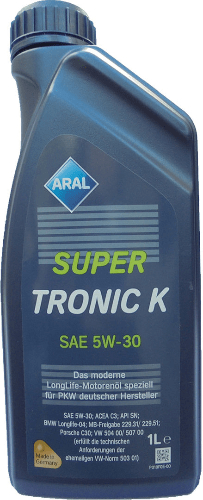 Aral Super Tronic K 5W30 motorno olje, 1 l