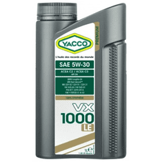 YACCO VX 1000 LE 5W30 olje, 1 l