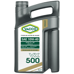 YACCO VX 500 10W40 olje, 5 l