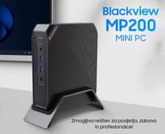 Blackview MP200 Mini računalnik, Intel i9-11900H, 16/1TB (MP200_BLACK_16/1TB)