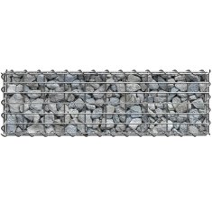 tectake Gabion pravokoten velikost mreže 5 x 10 cm velikost mreže 5 x 10 cm - 100 x 30 x 30 cm