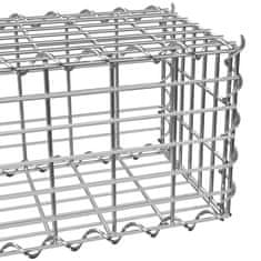 tectake Gabion pravokoten velikost mreže 5 x 10 cm velikost mreže 5 x 10 cm - 100 x 30 x 30 cm