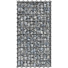 tectake Gabion pravokoten velikost mreže 5 x 10 cm velikost mreže 5 x 10 cm - 100 x 30 x 50 cm