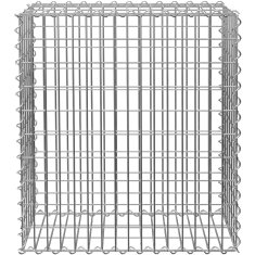 tectake Gabion pravokoten velikost mreže 5 x 10 cm velikost mreže 5 x 10 cm - 100 x 30 x 80 cm