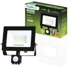 LUMILED Reflektor LED s senzorjem gibanja ZUNA2 30W 2700lm 6500K IP44