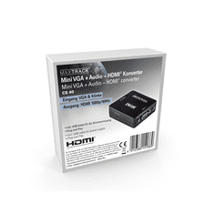 MaxTrack Pretvornik VGA + audio na HDMI CS40