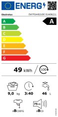 Electrolux EW7FG4492UDE pralni stroj, 9 kg