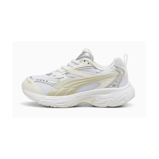 Puma Čevlji bela Morphic Metallic Weiss Damen