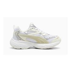 Puma Čevlji bela 42 EU Morphic Metallic Weiss Damen