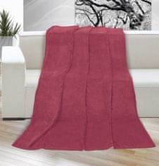 Odejo KORALL MICRO 200x230 cm - 200x230 cm - bordo