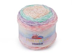 Himalaya Pletena preja Verda 140 g - (203) roza vzorci.