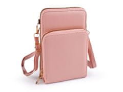 Denarnica Crossbody z žepom za mobilni telefon 11,5x18 cm - v prahu