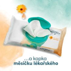 Pampers Harmonie Protect & Care čistilni robčki 4 pakiranja = 176 robčkov