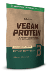 BioTech Vegan Protein 500 g čokolada s cimetom