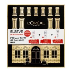 Loreal Paris Elseve Bond Repair Set šampon Elseve Bond Repair Shampoo 200 ml + nega pred šamponiranjem Elseve Bond Repair Pre-Shampoo 200 ml + balzam Elseve Bond Repair Balm 150 ml za ženske