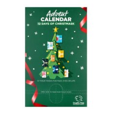 Garnier Advent Calendar 12 Days Of Christmask Set maska za obraz 12 kos za ženske