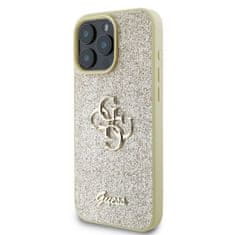 Guess Ovitek za IPHONE 16 Pro Max (Fixed Glitter Big 4G), zlat