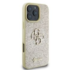 Guess Ovitek za IPHONE 16 Pro Max (Fixed Glitter Big 4G), zlat