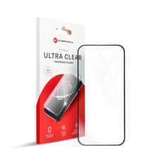 FORCELL Zaščitno steklo za Iphone 16 - Ultra Clear Glass, črno