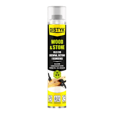 DISTYK Lepilna pena WOOD & STONE D4 750ml