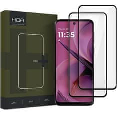 Hofi Glass Pro Full Screen 2x zaščitno steklo za Motorola Moto G55 5G, črna