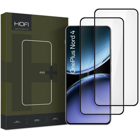 Hofi Glass Pro Full Screen 2x zaščitno steklo za OnePlus Nord 4, črna